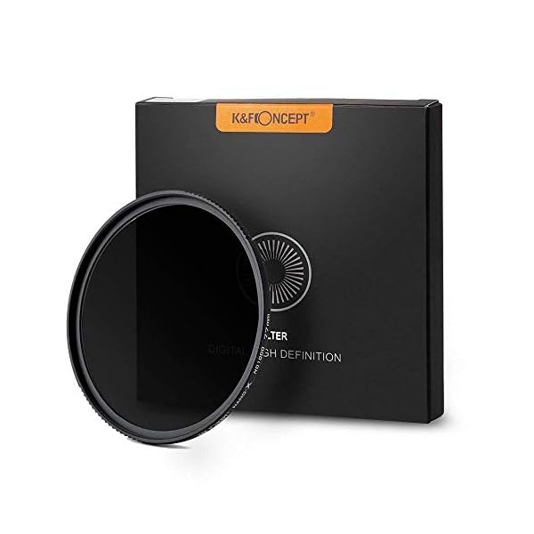 10-Stop ND 1000 Filter Neutral Density MRC ND 1000 Professioneller Fotografie-Filter Super Slim Multi-Coated-Glas Neutral Grau ND-Linsenfilter Nano-X MRC-Serie (82mm)