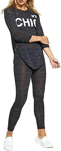 New Womens Plus Size Loungewear Set Co-Ord Top Leggings Pants Tracksuit