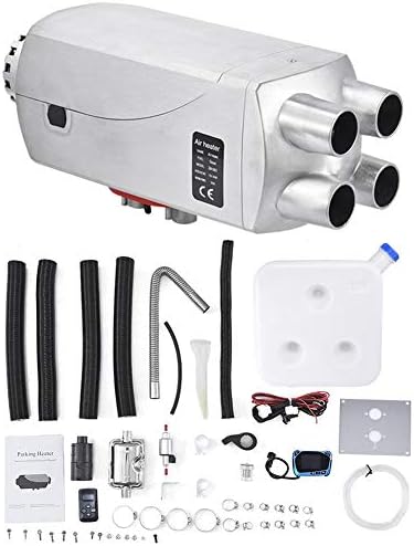 4穴 24v 5kw燃料 トラック用 家電 カメラ ディーゼル 低燃費 Lcdスクリーン付き パーキングヒーター 車 バイク B08hz3mc7s エアヒーター 車用ヒーター軽油ヒーター 39x15x18cm ヒーター Fecho 24v 船舶 低排出 ディーゼル車用 12v