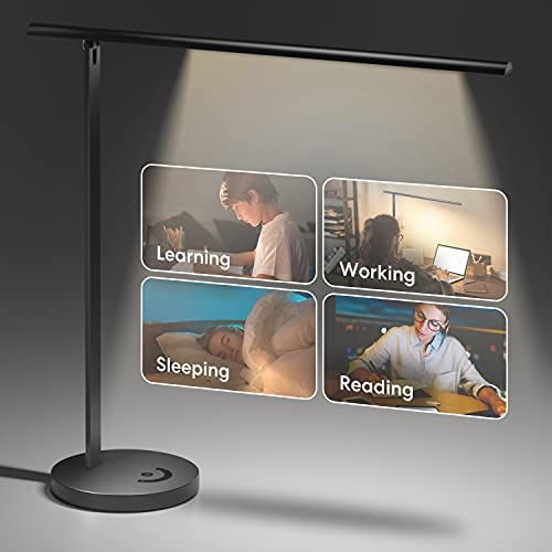 Smart LED Desk Lamp, Meross Dimmable Desk Lamp Works with HomeKit