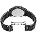Akribos Multi-Function Stainless Steel Bracelet Watch - Three Hand Movement with Two Time Zones and Date Complication - Men's Ultimate Swiss Watch - AK736 (Black on Black)