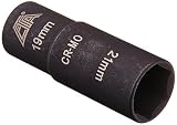 CTA Tools A168 19 By 21-Millimeters Extra Thin-Wall Impact Flip Socket