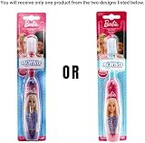 MR.WHITE Barbie Kids Battery Powered Toothbrush, Soft Bristles, 1.5V AA Battery view 2