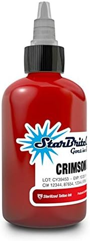 StarBrite Colors Sterilized Tattoo Ink Crimson Red 4 oz