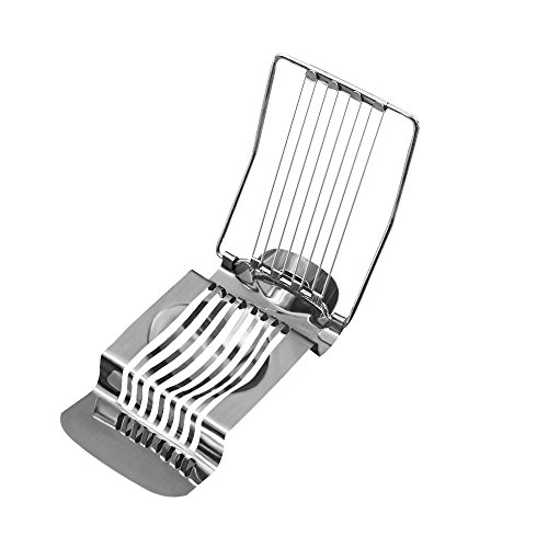 PROKITCHEN Boiled Egg Slicer Tool, Stainless Steel Wire Egg Slicer Strawberry Cutter - Thumbnail 3