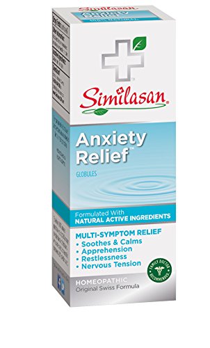 Similasan Anxiety Relief Globules, Soothes & Calms Anxiety, 154 Doses (Pack of 2) Similasan Anxiety Relief Globules, Soothes & Calms Anxiety, 154 Doses (Pack of 2)