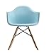 DHP Mid Century Modern Chair, Light Blue