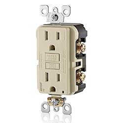 Leviton Dual-Function AFCI/GFCI Outlet, 15