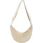 Crossbody Bag Hobo Sling Crescent Bags Women Men Trendy Small Shoulder Bag Purse Dumpling Casual Handbag Adjustable Strap