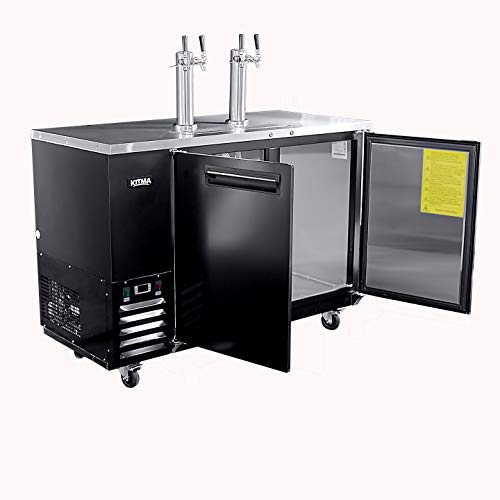 KITMA Commercial Dual Tap Kegerator & Beer Dispenser Pricepulse