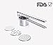 Potato Ricer, Potato Masher - ALISKID Stainless Steel Potato Ricer with 3 Interchangeable Disks, Best Potato Press