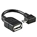 IVSO Micro USB 2.0 Host OTG Cable for Samsung Galaxy tab s2 9.7 inch Tablet (Black)