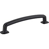 Jeffrey Alexander 128 mm Center-to-Center Matte Black Belcastel 1 Cabinet Pull