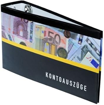 Bankordner 140x250mm / Ordner für Kontoauszüge