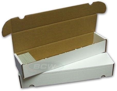 BCW - Caja para almacenar 900 cartas (10 unidades): Amazon.es: Deportes y aire libre