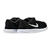 Nike Boy's Flex 2017 RN (TDV) Running Shoes (10 Toddler M, Black/Metallic Silver)