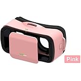 VR Headset V3 - Deep Immersive Virtual Reality Experience on 3D Movies &amp; Games, Mini Compact Light Weight &amp; Comfortable, fits iPhone Samsung Galaxy