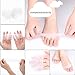 Metatarsal Pads Ball of Foot Cushions for Women or Men 1PAIR Soft Gel Ball of Foot Pads ortons Neuroma Callus Metatarsal Foot Pain Relief Bunion Forefoot Cushioning Relief – White Colorthumb 2