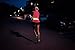sport2people LED Reflective Running Belt Pouch with USB Rechargeable Light - Key, iPhone X 6 7 8 Plus Cell Phone Holder for Runners - Waist Fanny Pack for Best Visibility During Walking and Cycling