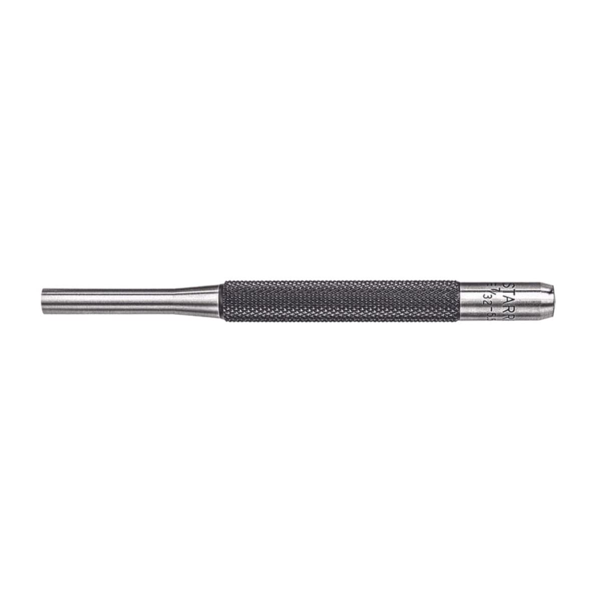 Starrett 565F Drive Pin Punch, 4" Overall Length, 1-3/64" Pin Length, 7/32" Pin Diameter