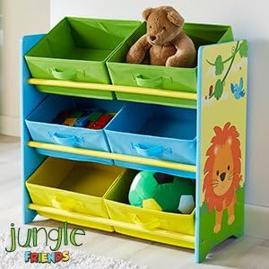jungle friends toy box