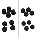 Sunmns Silicone Eartips Eargels Ear Tips Gels Bud Compatible for LG Tone Pro HBS-750 770 800 810 900 910 Headset, 8 Pairs