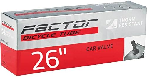 Factor MTB Thorn Resistant Tube 26" x 1.75-2.125 Schrader Valve