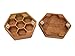 Elderwood Academy Pocket Sized Hex Dice Wood Chest with Magnetic Lid - Perfect for DND, Magic The Gathering Dice Counters and Any Other Tabletop Games (Cherry/Dragon)