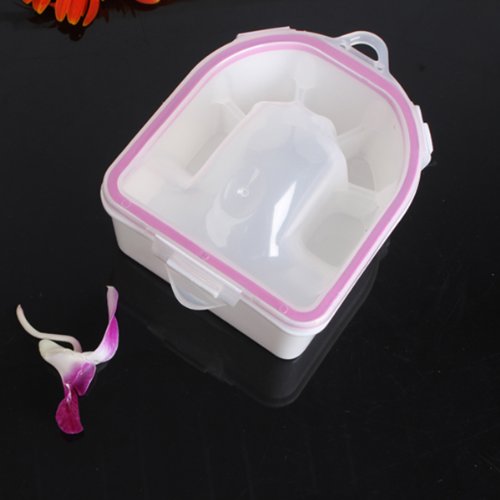 2013Newestseller Nail SPA Acetone Resistant Soak Off Warm Water Bowl Manicure Nail Soak Bowl Manicure Treatment Tool