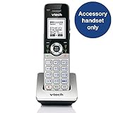 VTech CM18045 Accessory Handset, Silver/Black | Requires a VTech CM18445 Small Business Office Phone System to Operate