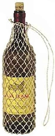 Jones International Hand Knotted Abaca Twine Drawstring Bags (6 ct)