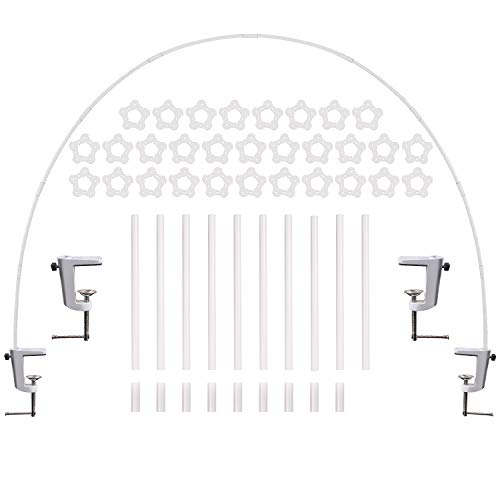 IDAODAN Table Balloon Arch Kit Adjustable [2019 UPGRADED] for Baby Shower, Birthday, Wedding, Festival, Graduation Decorations and DIY Event Party Supplies