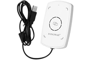 Fongwah UHF RFID Reader/Writer Up to 50cm Read Range Support Keyboard Emulation ISO18000-6C/ Global EPC C1 Gen 2 Compliant