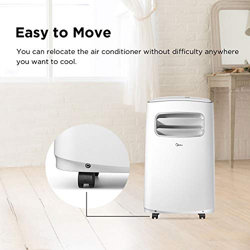 Midea Mpf12cr81 E 3 In 1 Portable Air Conditioner Dehumidifier Fan For Rooms Up To 275 Sq Ft 12 000 Btu Control With Remote Pricepulse