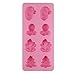 WXBOOM 1pcs Christmas Themed Kitchen Mold Silicone Molds Soap Molds DIY Cake Cookie Biscuit Muffin Moulds Gift Decoration