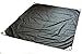Lahtak Black Blanket - Waterproof Blanket - Outdoor Picnic Blanket - Packable Blanket - Portable Picnic Blanket - Foldable Picnic Blanket - Mini Travel Blanket - Black Picnic Blanket