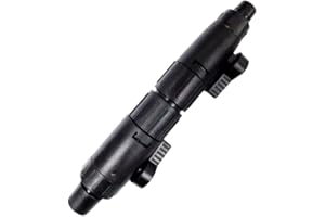 Quick Disconnect Connector for Aquarium Filter with Shut-Off Valve, Hose Breakaway Flow Control Valve, Plastic Fish Tank Filt