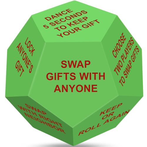 Santa Swap Gift Exchange Dice