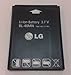 OEM LG Battery for LG C395 Xpression (BL-40MN) 3.7 V --- 1000 mAh 3.7 Wh