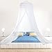 HIG Bed Canopy, Curtain Net for Full/Queen/King Size Bed