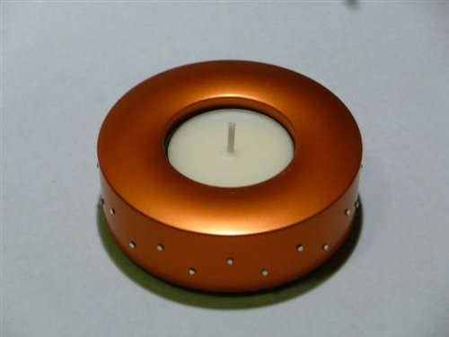 Carus CAPC03OR Candle Holder, Multiply, Orange, 82x28