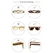 Ynport Mens/Womens Polarized Full Charcoal Bamboo Frame Classic Wooden Coated Sunglasses, vintage Eyewear, Floating Wayfarer