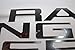 LimitlessParts Tailgate Insert Letters fits 2019 Ranger in Chrome ABS Plastic NOT Vinyl