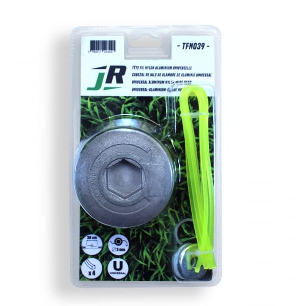 JR - TFN039 - Garden - Nylon Wire Heads - 3 mm Aluminium Head - Universal