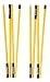 PrideSports Golf Alignment Stick (Set of 2), Yellow