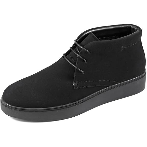 Amazon.com | Clarks ORIGINALS Mens Desert Trek Suede Black  display picture 3
