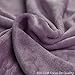 Kingole Flannel Fleece Microfiber Throw Blanket, Luxury Lavender Purple King Size Lightweight Cozy Couch Bed Super Soft and Warm Plush Solid Color 350GSM (108 x 90 inches)