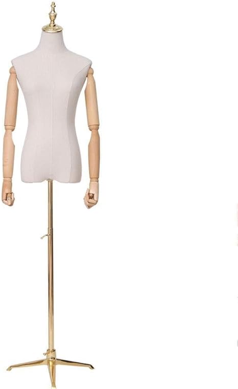 Amazon Co Jp トルソー マネキン レディース 和装 メンズ 木製ベース ディスプレイ 女性テーラーダミートルソボディー女性のマネキンドレスフォームのアパレルジュエリーディスプレイスタンド 洋裁用 マネキン トルソー Color C Size Large ホーム キッチン