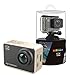 ACTIVEON CX Gold Action Camera (Black Gold)