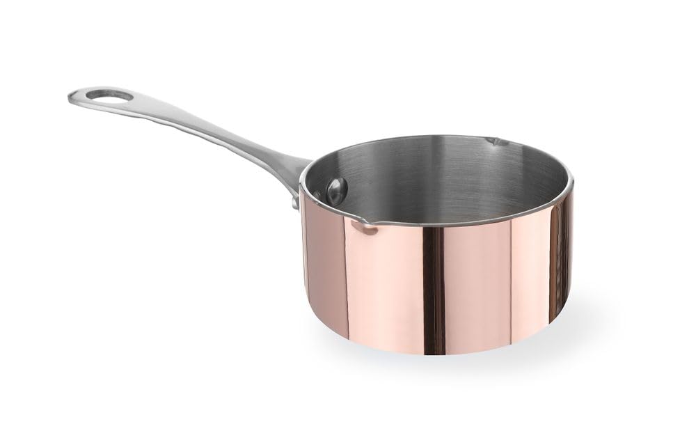 HENDI Small sauce pan with spout, ⌀75x(H)40 mm
